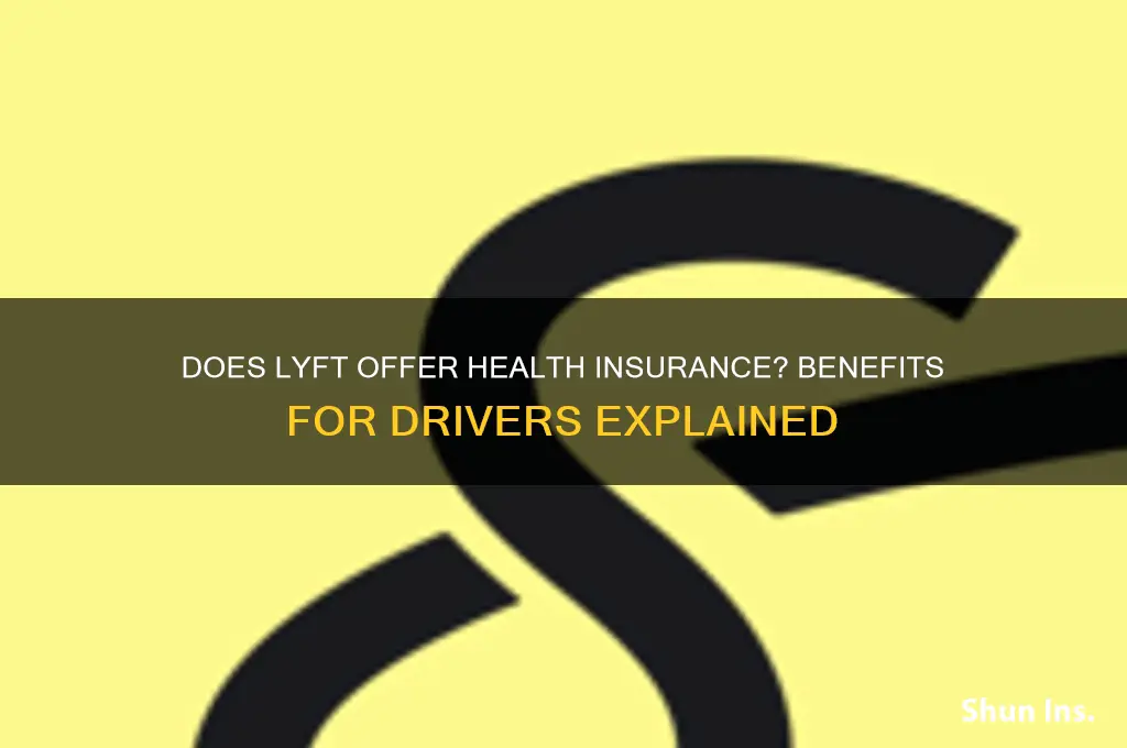 does lyft have health insurance