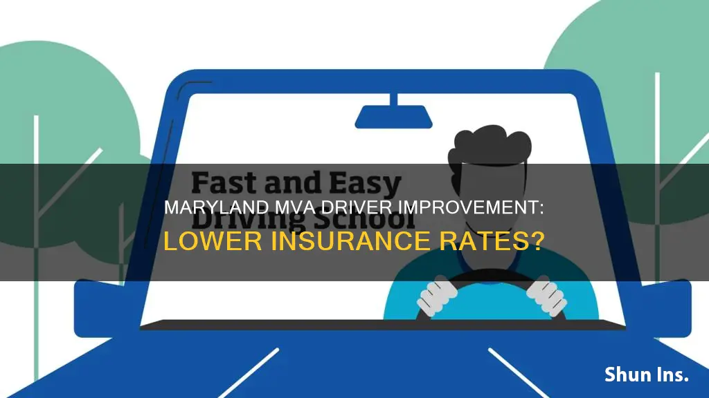 does maryland mva driver improvement program reduce insurance