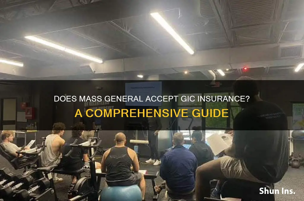 does mass genral except gic insurance