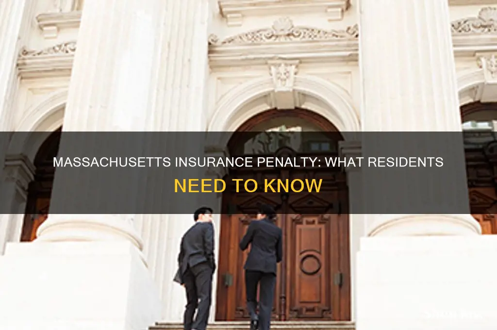 does massachusetts have an insurance penalty