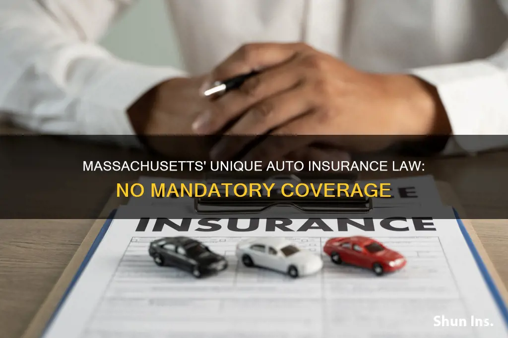 does massachusetts not require auto insurance