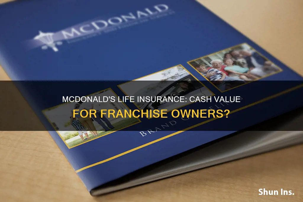 does mcdonalds corp own cash value life insurance