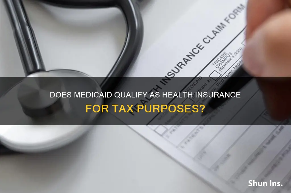 does mediaid count as health insurance on taxes