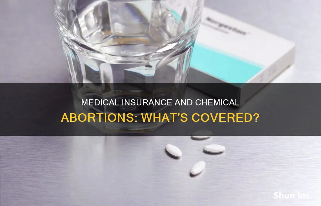 does medical insurance cover chemical abortions