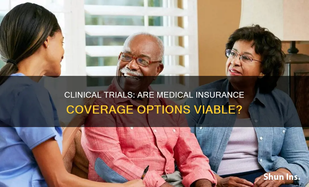 does medical insurance cover clinical trials