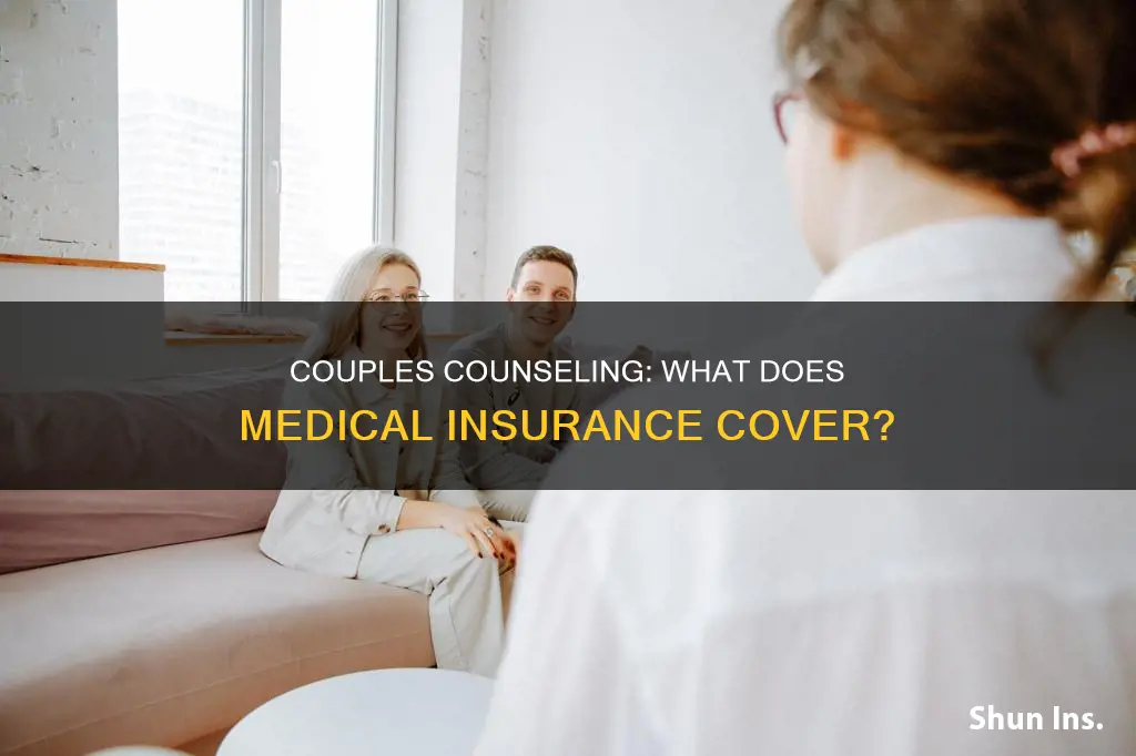 does medical insurance cover couples counseling