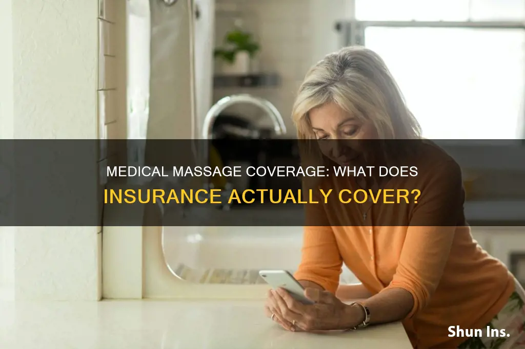 does medical insurance cover massage