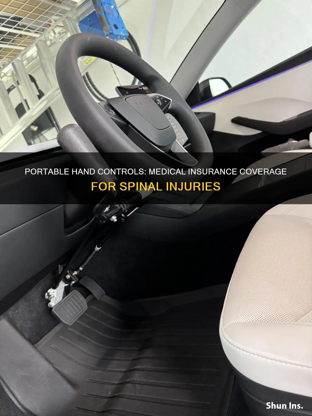 does medical insurance cover portable hand controls spinal injury