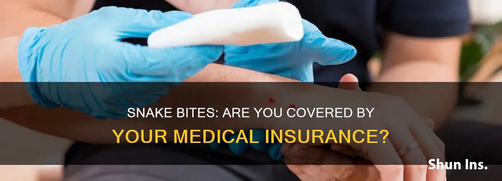 does medical insurance cover snake bites