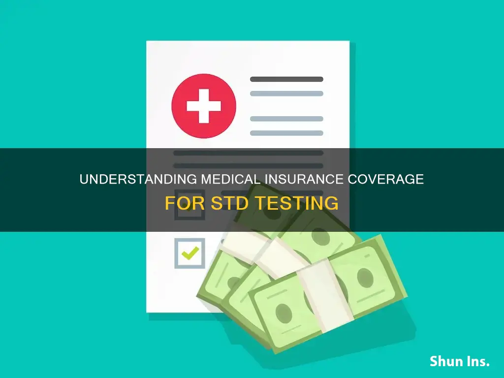 does medical insurance cover std testing