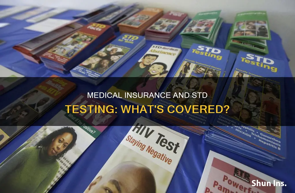 does medical insurance cover std testing