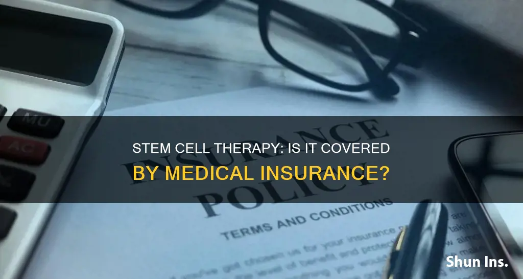 does medical insurance cover stem cell therapy
