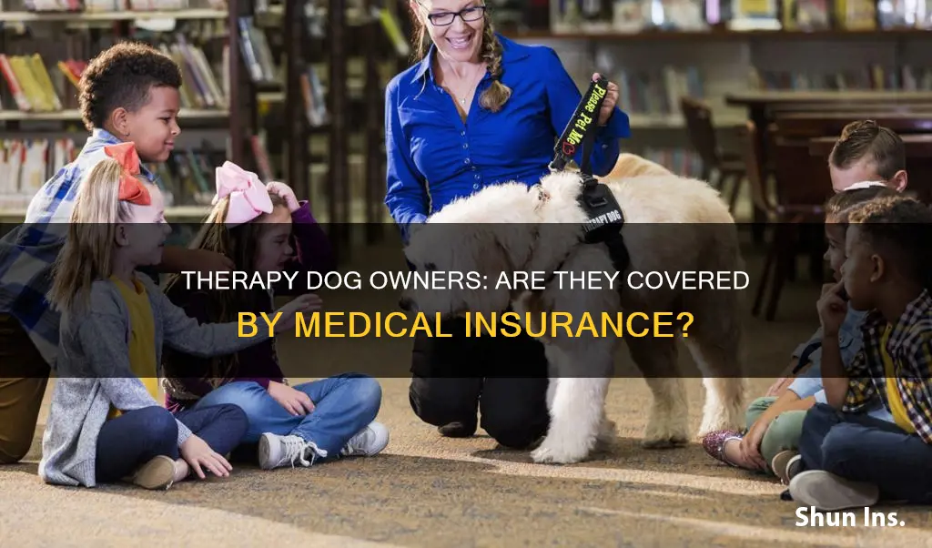 does medical insurance cover therapy dogs