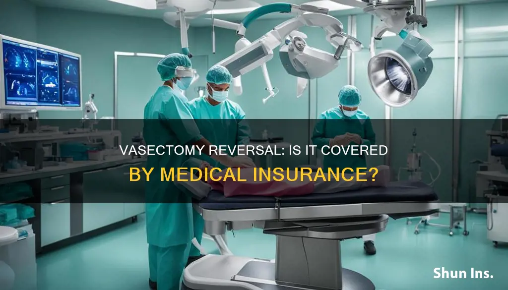 does medical insurance cover vasectomy reversal