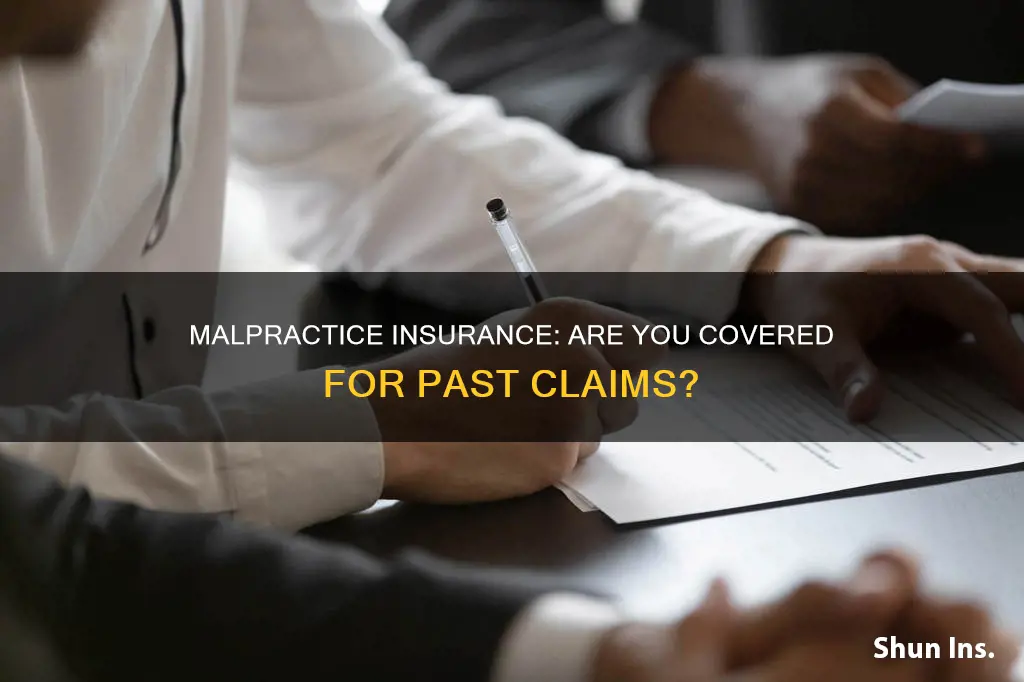 does medical malpractice insurance back-cover