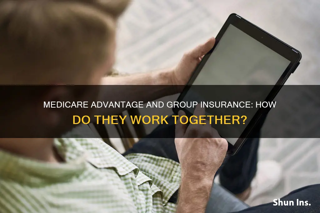 does medicare advantage coordinate with group insurance