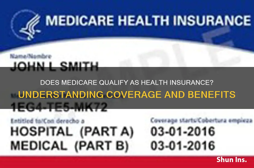 does medicare count as health insurance