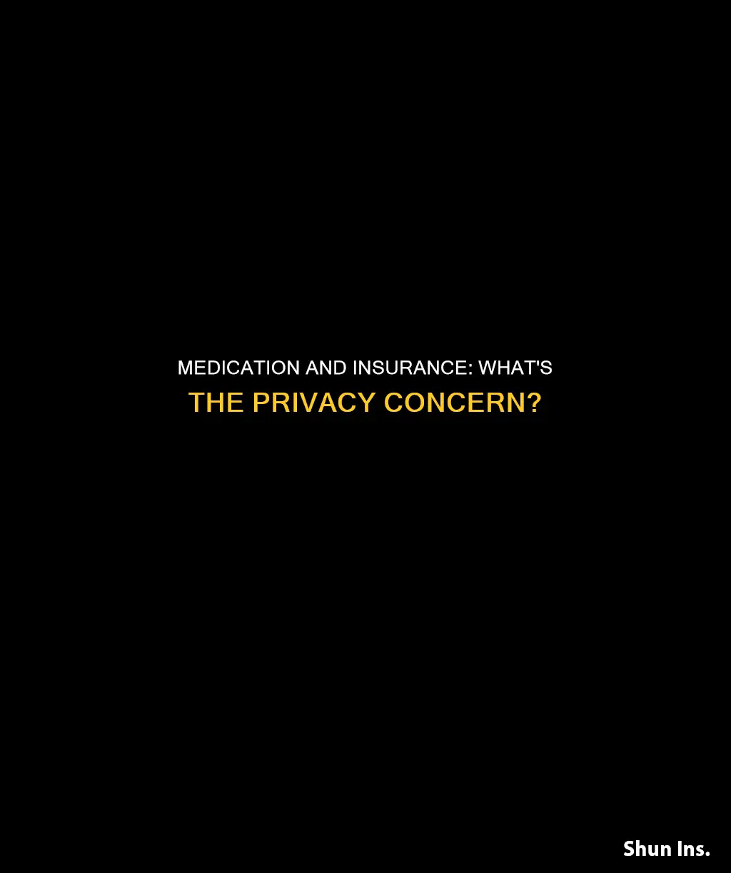 does medication show up on insurance