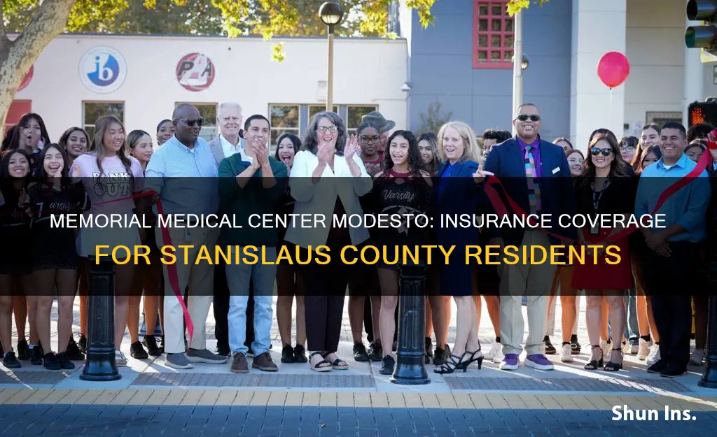 does memorial medical center modesto take stanislaus co insurance