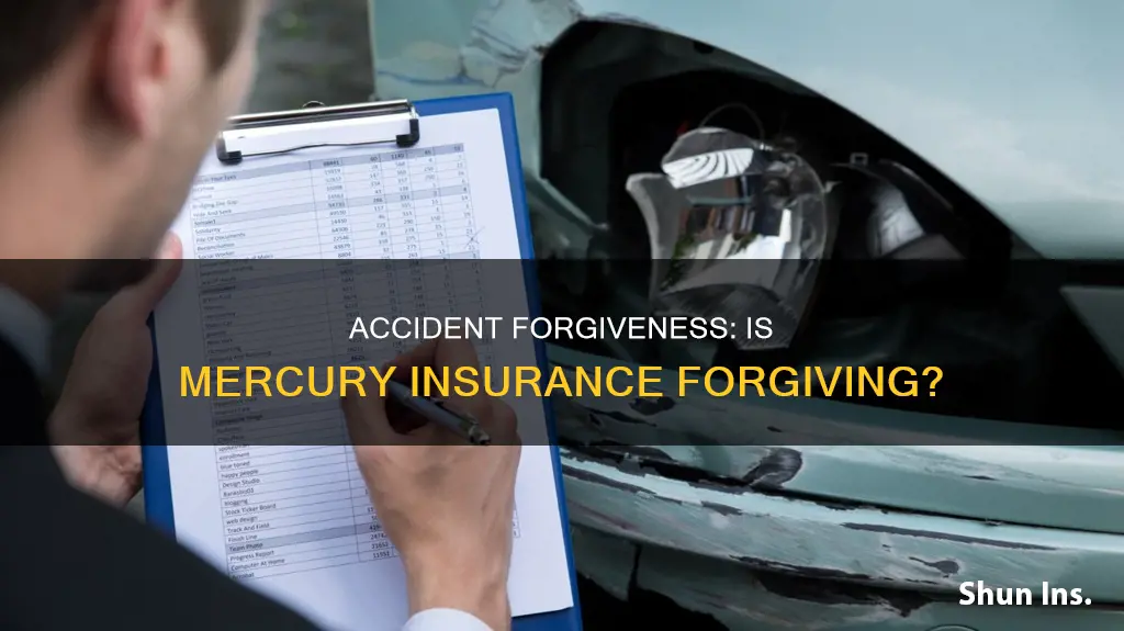 does mercury insurance have accident forgiveness