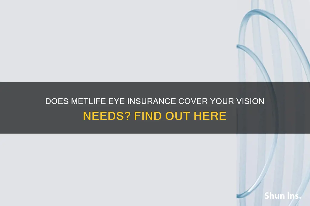 does metlife eye insurance