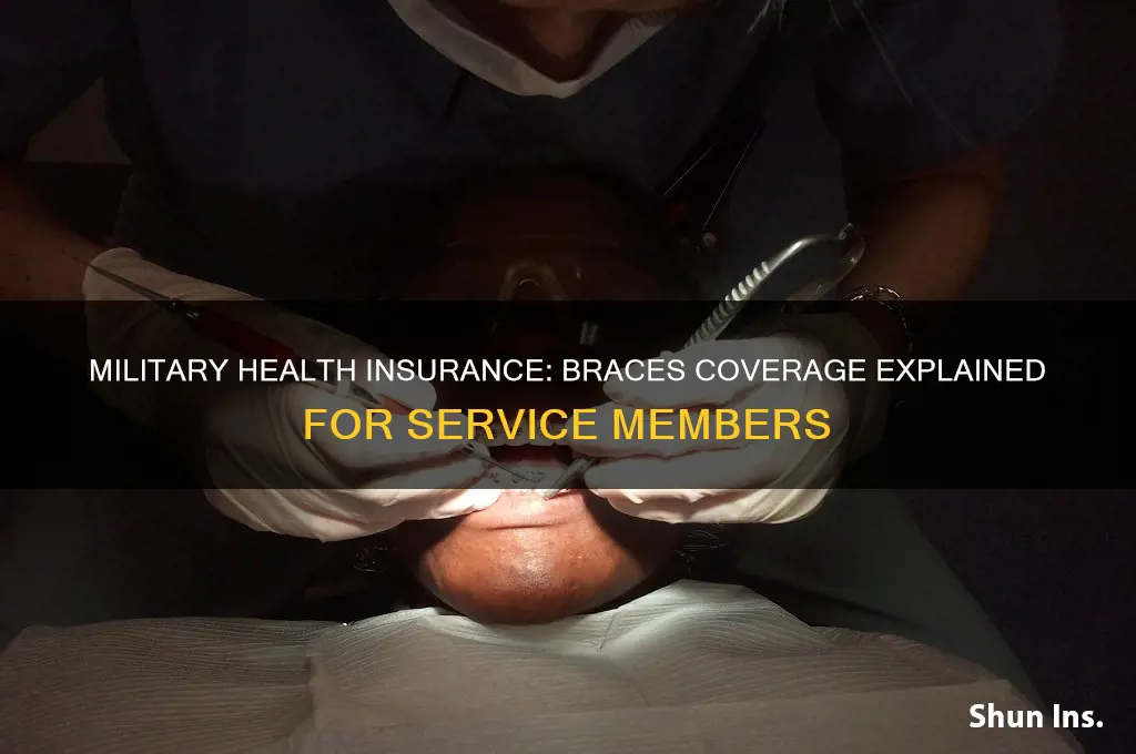 does military health insurance cover braces