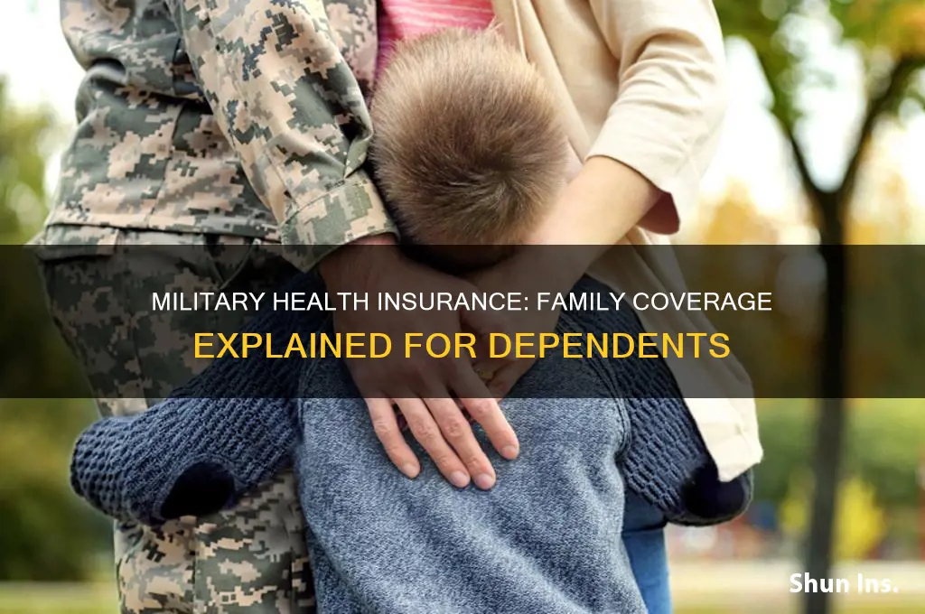 does military health insurance cover family members