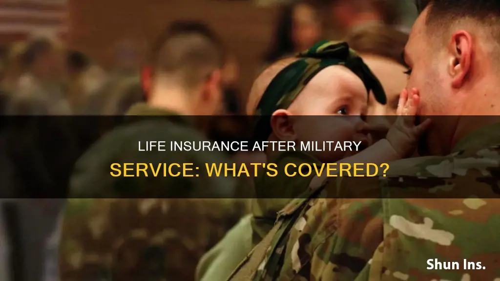 does military provide life insurance even after getting out