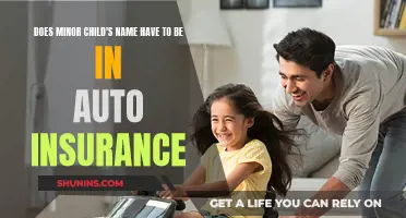 Auto Insurance and Minor Children: Understanding the Name Game