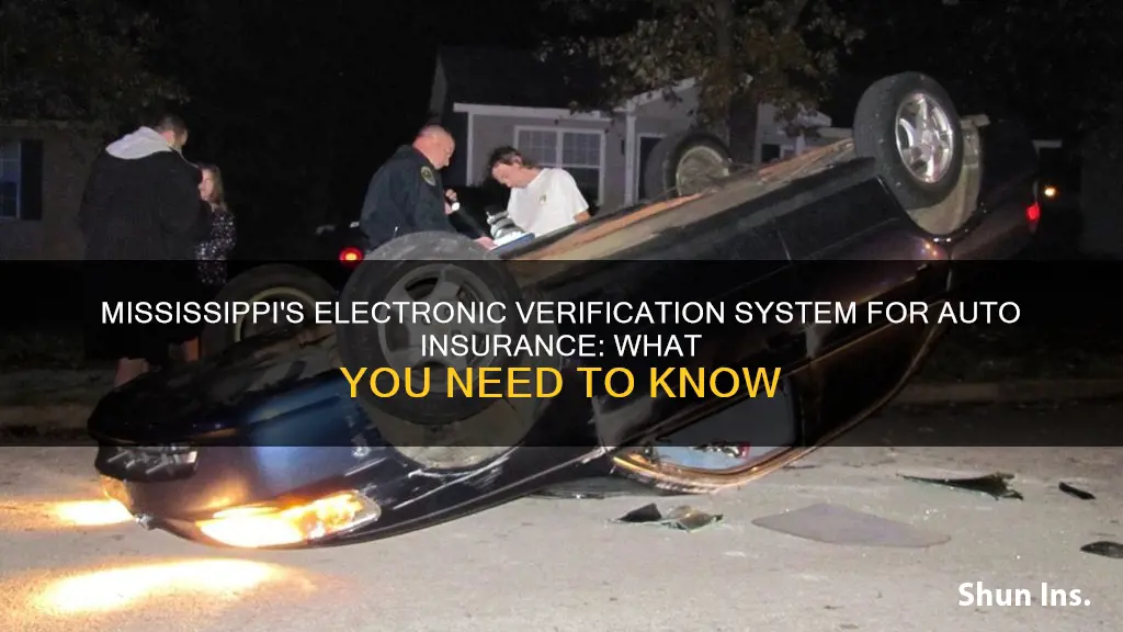 does mississippi have an electronic verification system for auto insurance