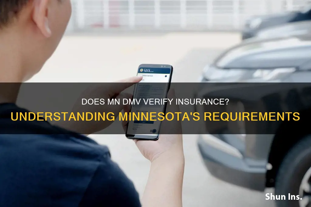 does mn dmv confirm insurance