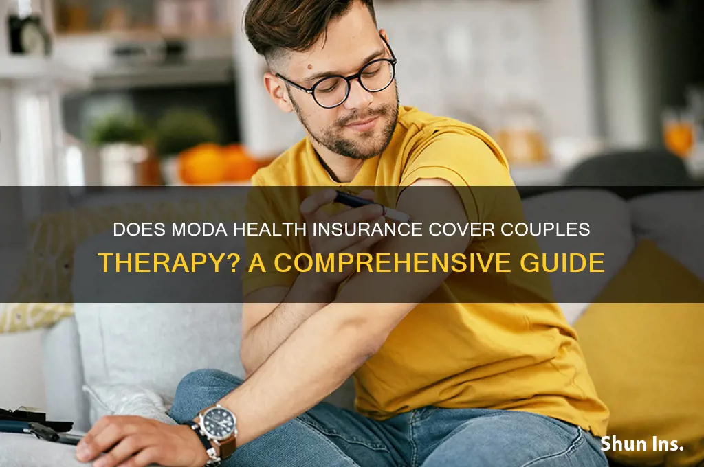 does moda health insurance cover couples therapy