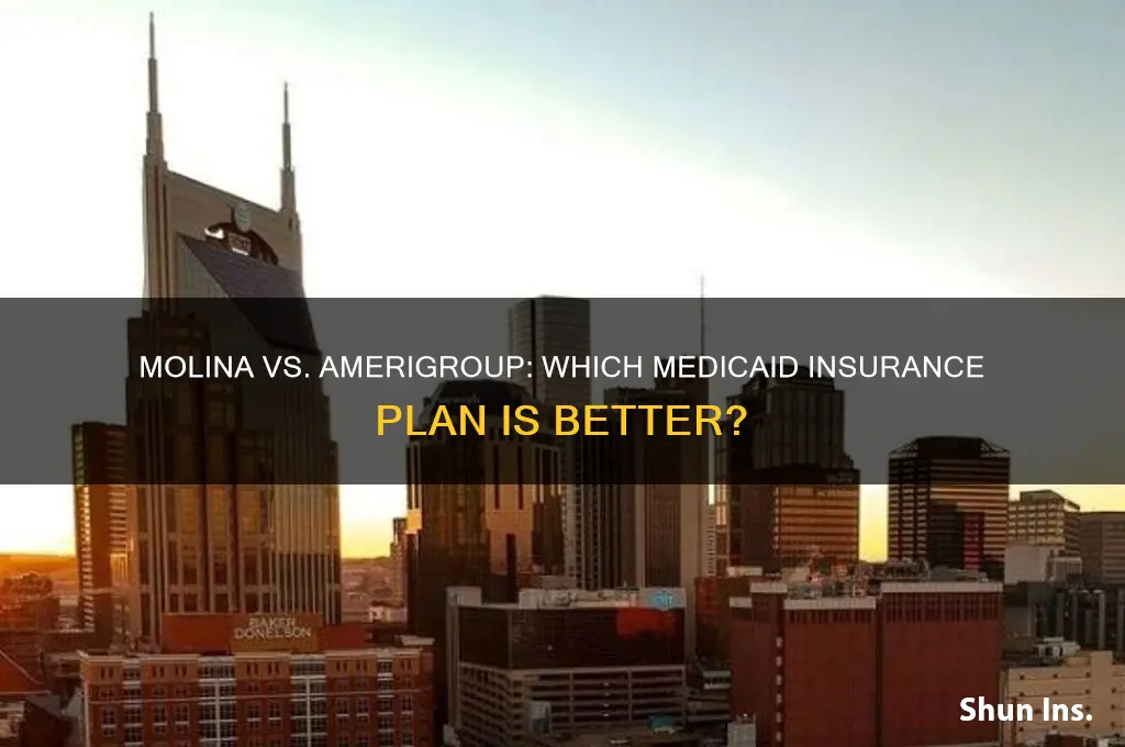 does molina medicade better or amerigroup insurance