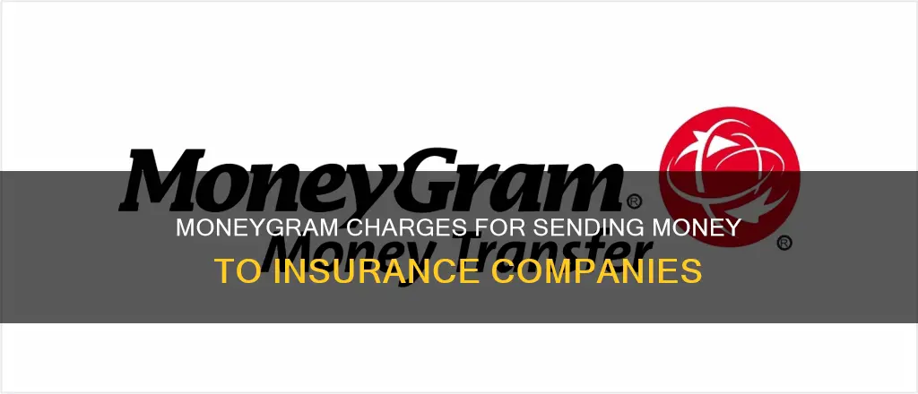 does moneygram charge to send money to insurance