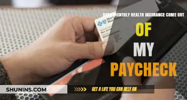 Monthly Health Insurance Premiums: Are They Deducted From Your Paycheck?