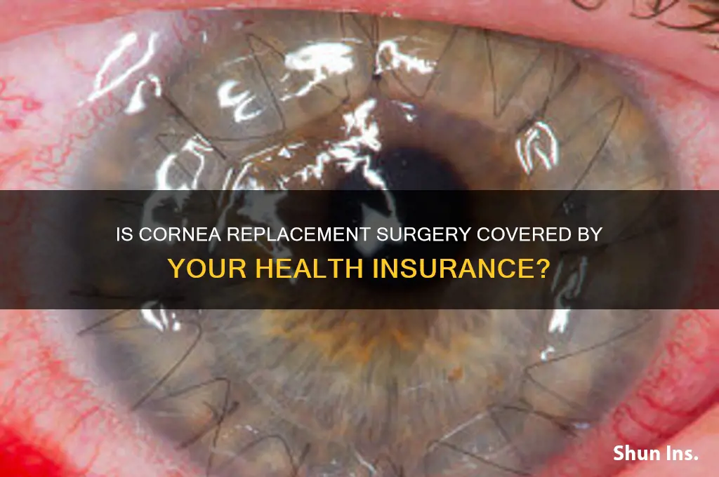 does most health insurance cover cornea replacement surgery