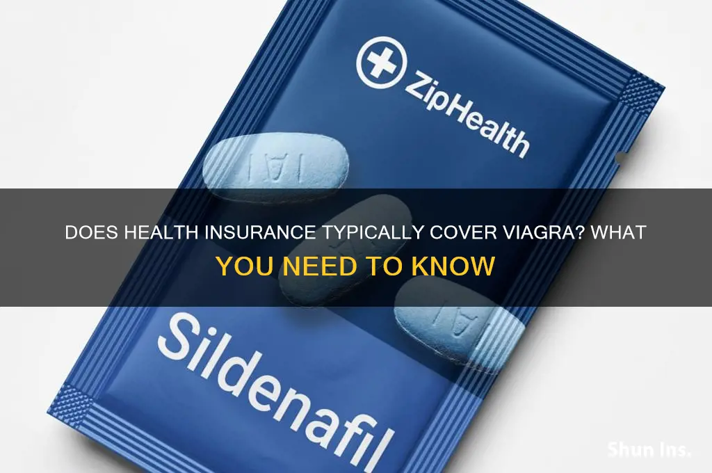 does most health insurance cover viagra