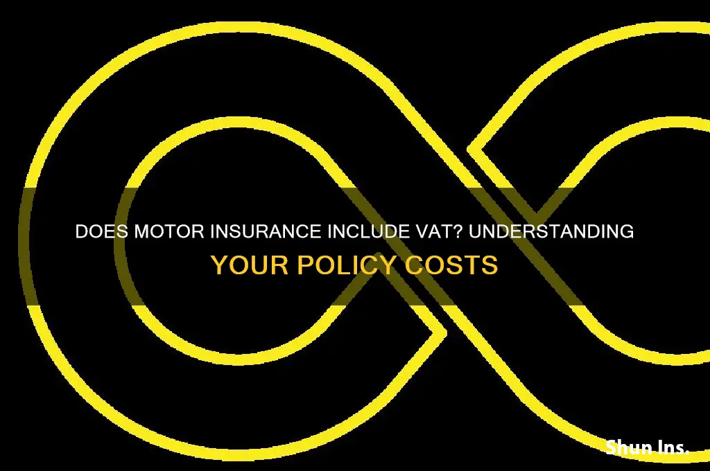 does motor insurance have vat