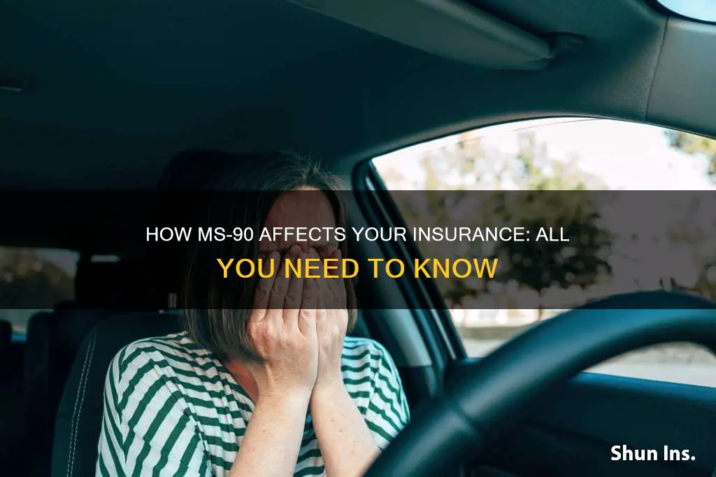 does ms90 affect insurance