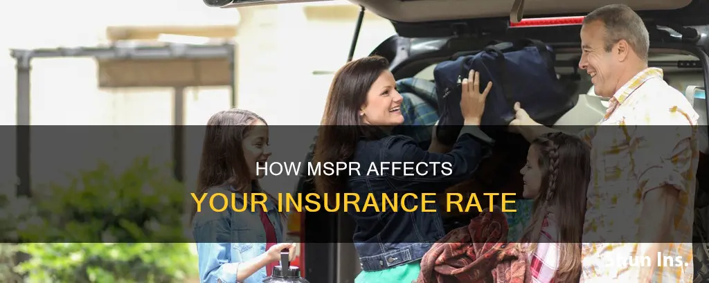 does mspr affect insurance rate