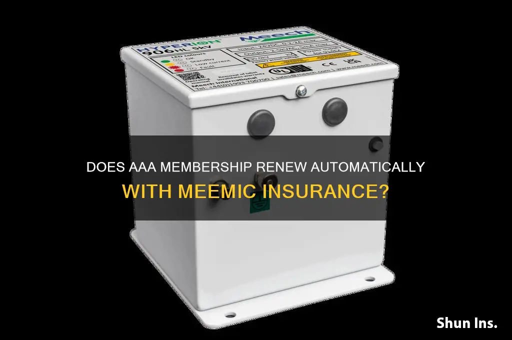 does my aaa renew with my meemic insurance
