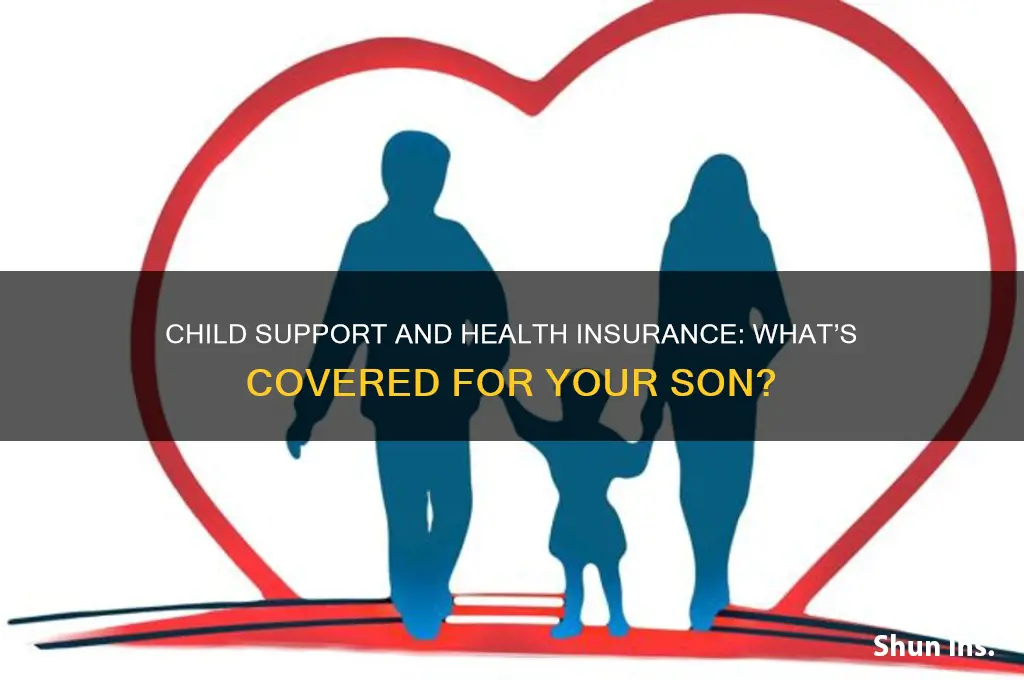 does my child support cover health insurance for my son