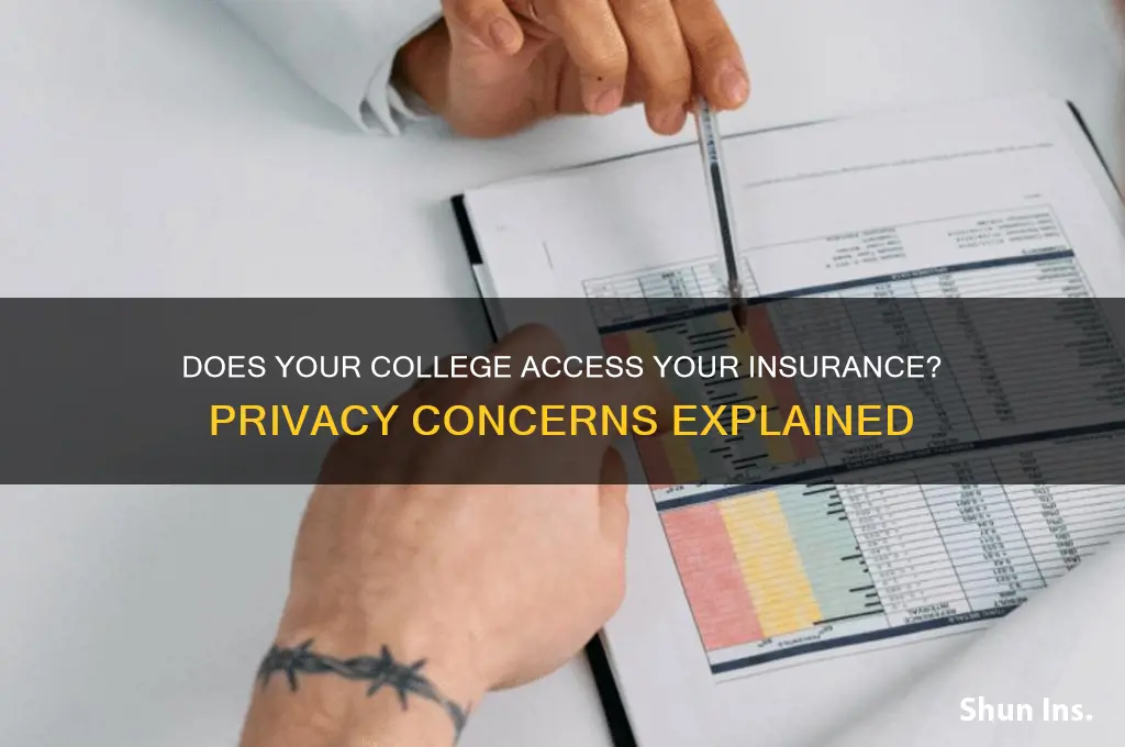 does my college have access to my insurance