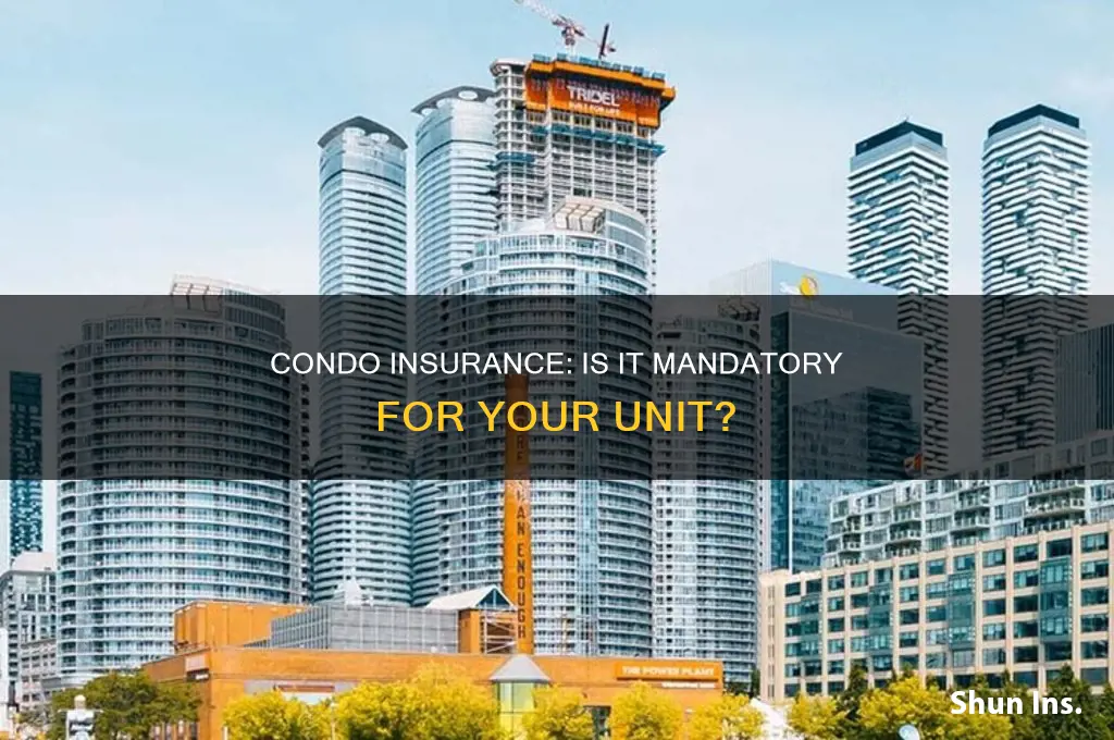 does my condo have to have insurance