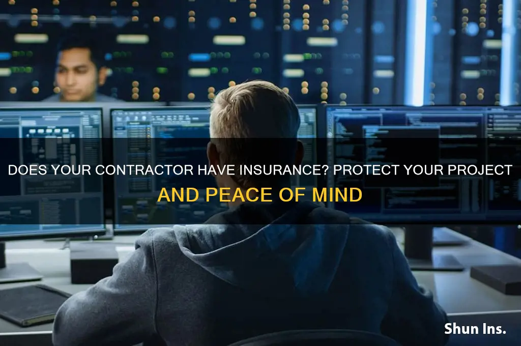 does my contractor have insurance