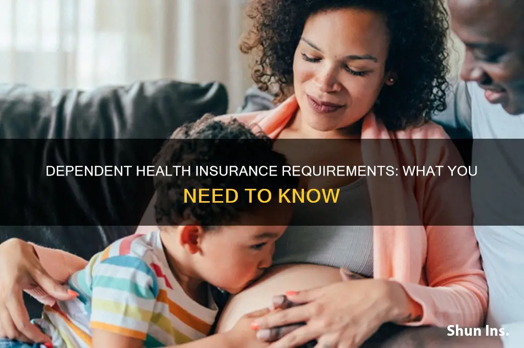 does my dependent have to have health insurance