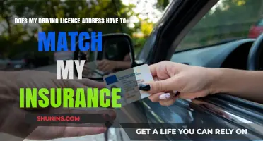 Does Your Driving Licence Address Need to Match Insurance Details?