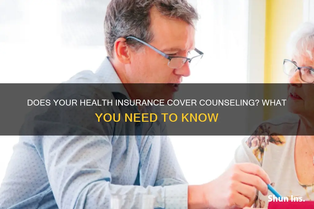 does my health insurance cover counseling