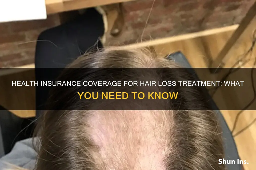 does my health insurance cover hair loss treatment