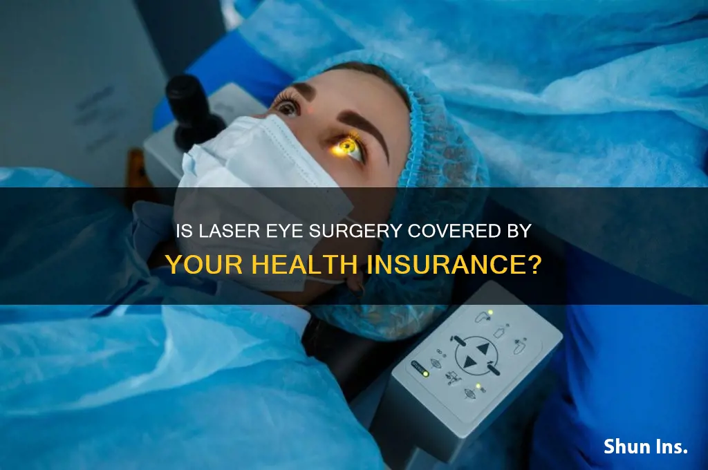 does my health insurance cover laser eye surgery
